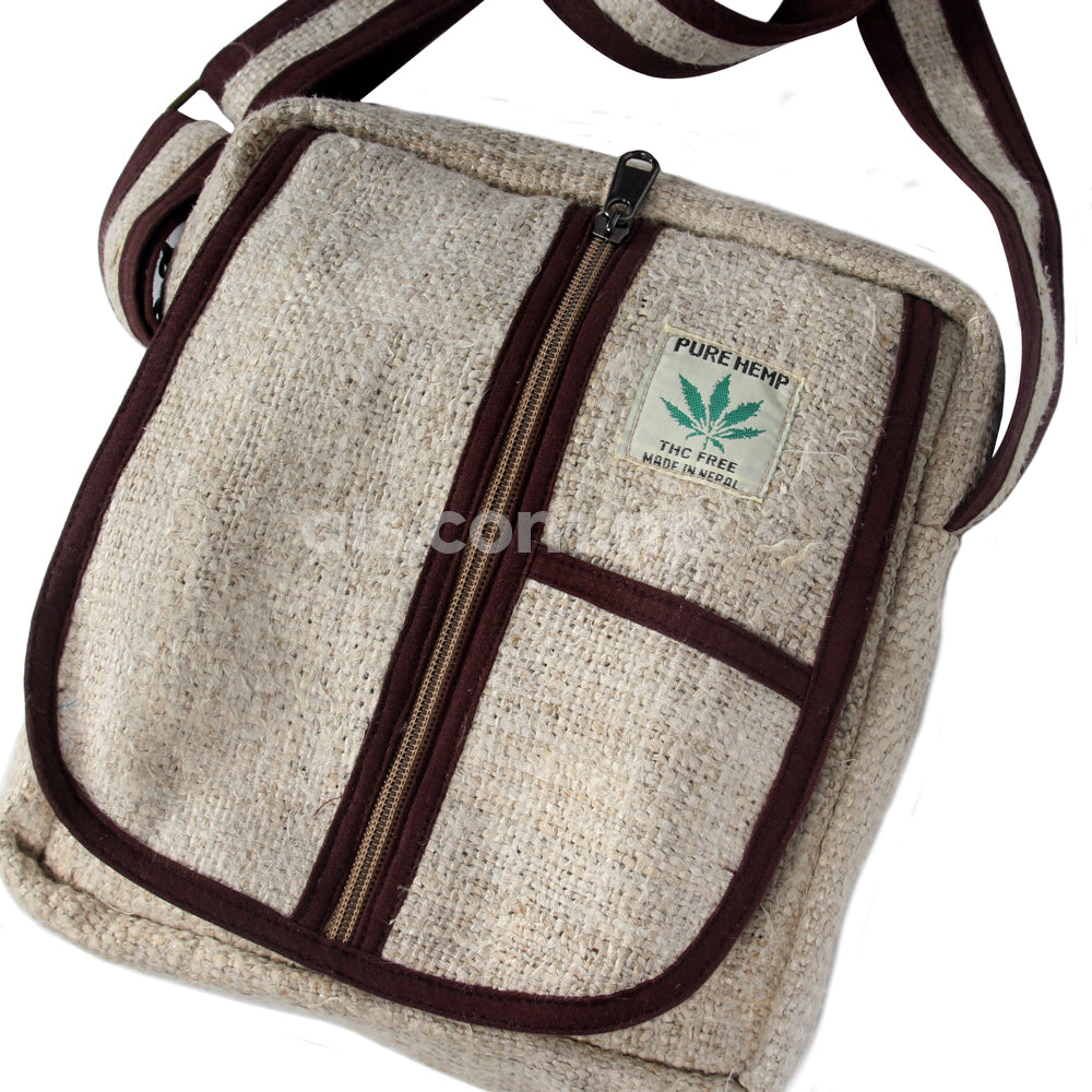 Hemp Single Strap Crossbody Bag
