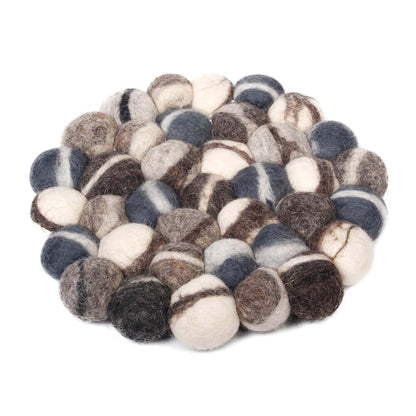 Premium Nepal made Felt Ball coaster