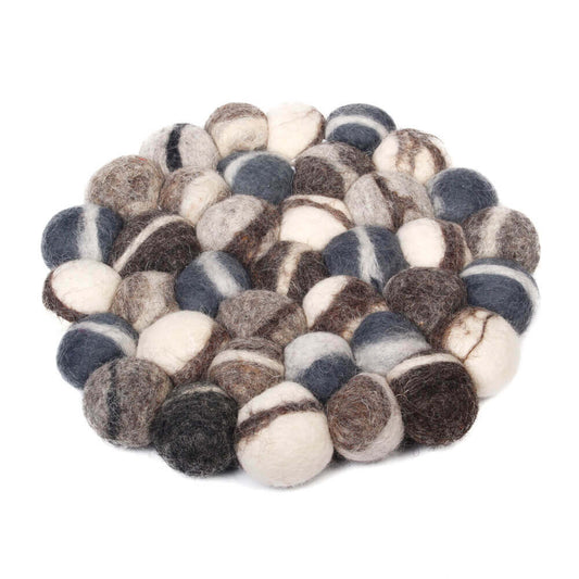 Premium Nepal made Felt Ball coaster